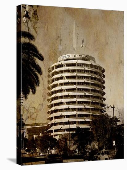 Capitol Records 2-Dale MacMillan-Stretched Canvas