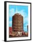 Capitol Records Building, Los Angeles, California-null-Framed Art Print