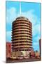 Capitol Records Building, Los Angeles, California-null-Mounted Art Print