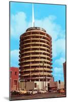 Capitol Records Building, Los Angeles, California-null-Mounted Art Print