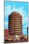 Capitol Records Building, Los Angeles, California-null-Mounted Art Print