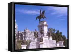 Capitol Square, Richmond, Virginia-Lynn Seldon-Framed Stretched Canvas