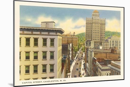 Capitol Street, Charleston, West Virginia-null-Mounted Art Print