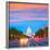 Capitol Sunset Pennsylvania Avenue Congress Washington DC USA-holbox-Framed Photographic Print