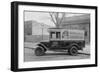 Capitol Towel Service Company Truck in Dc-null-Framed Art Print