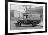 Capitol Towel Service Company Truck in Dc-null-Framed Art Print