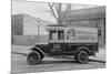 Capitol Towel Service Company Truck in Dc-null-Mounted Art Print