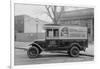 Capitol Towel Service Company Truck in Dc-null-Framed Art Print