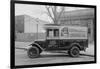 Capitol Towel Service Company Truck in Dc-null-Framed Art Print