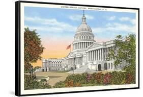 Capitol, Washington, D.C.-null-Framed Stretched Canvas