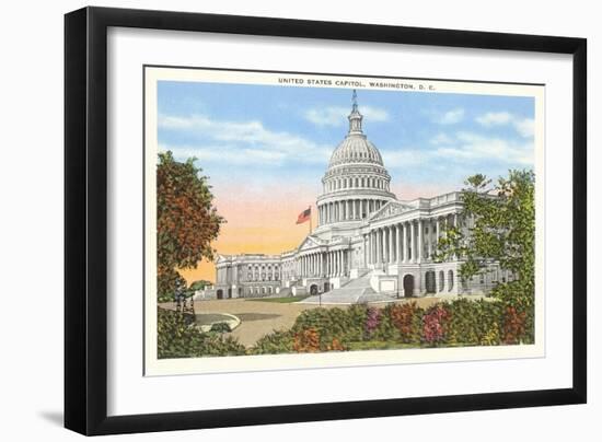 Capitol, Washington, D.C.-null-Framed Art Print