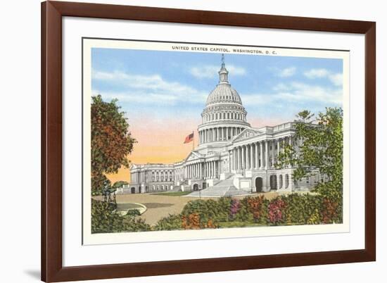 Capitol, Washington, D.C.-null-Framed Art Print