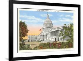 Capitol, Washington, D.C.-null-Framed Art Print