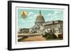 Capitol, Washington D.C.-null-Framed Art Print