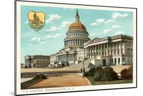 Capitol, Washington D.C.-null-Mounted Art Print