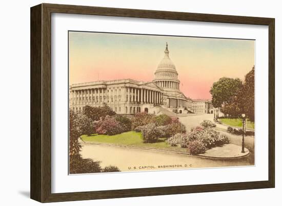 Capitol, Washington D.C.-null-Framed Art Print