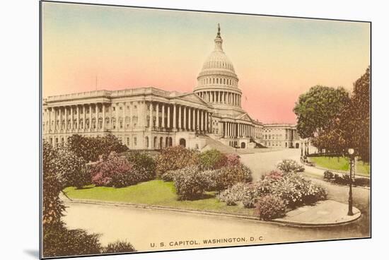 Capitol, Washington D.C.-null-Mounted Premium Giclee Print