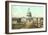 Capitol, Washington D.C.-null-Framed Art Print