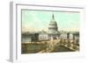 Capitol, Washington D.C.-null-Framed Art Print