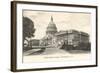 Capitol, Washington D.C.-null-Framed Art Print