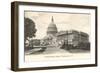 Capitol, Washington D.C.-null-Framed Art Print