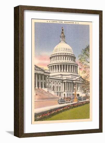 Capitol, Washington D.C.-null-Framed Art Print