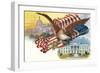 Capitol, White House, Eagle-null-Framed Art Print