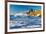 Capitola Cliffs & Waves-John Gavrilis-Framed Photographic Print