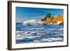 Capitola Cliffs & Waves-John Gavrilis-Framed Photographic Print