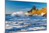 Capitola Cliffs & Waves-John Gavrilis-Mounted Photographic Print