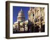 Capitolio Bathed in Early Morning Light, Havana, Cuba, West Indies-Lee Frost-Framed Photographic Print