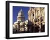 Capitolio Bathed in Early Morning Light, Havana, Cuba, West Indies-Lee Frost-Framed Photographic Print