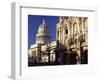 Capitolio Bathed in Early Morning Light, Havana, Cuba, West Indies-Lee Frost-Framed Photographic Print