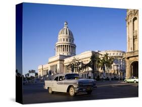 Capitolio, Central Havana, Cuba, West Indies, Central America-Ben Pipe-Stretched Canvas