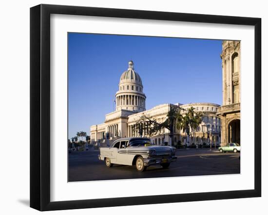 Capitolio, Central Havana, Cuba, West Indies, Central America-Ben Pipe-Framed Photographic Print