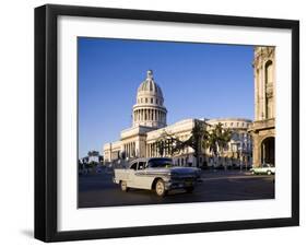 Capitolio, Central Havana, Cuba, West Indies, Central America-Ben Pipe-Framed Photographic Print