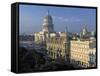 Capitolio National Building, Havana, Cuba-Gavin Hellier-Framed Stretched Canvas