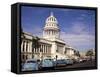 Capitolo, Central Area, Havana, Cuba, West Indies, Central America-Sergio Pitamitz-Framed Stretched Canvas