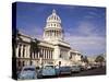 Capitolo, Central Area, Havana, Cuba, West Indies, Central America-Sergio Pitamitz-Stretched Canvas