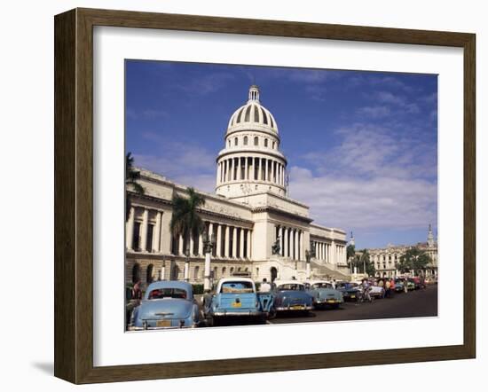 Capitolo, Central Area, Havana, Cuba, West Indies, Central America-Sergio Pitamitz-Framed Photographic Print