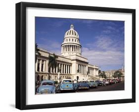 Capitolo, Central Area, Havana, Cuba, West Indies, Central America-Sergio Pitamitz-Framed Photographic Print