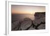 Capo Caccia at Sunset, Province Nurra, Sardinia, Italy, Mediterranean, Europe-Markus Lange-Framed Photographic Print