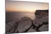 Capo Caccia at Sunset, Province Nurra, Sardinia, Italy, Mediterranean, Europe-Markus Lange-Mounted Photographic Print