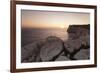 Capo Caccia at Sunset, Province Nurra, Sardinia, Italy, Mediterranean, Europe-Markus Lange-Framed Photographic Print