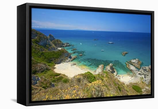 Capo Vaticano, Calabria, Italy-Katja Kreder-Framed Stretched Canvas