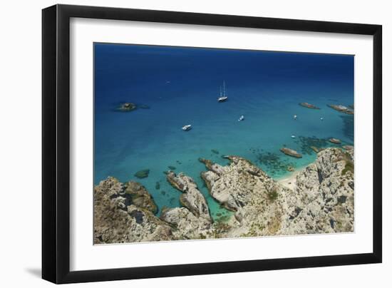 Capo Vaticano, Calabria, Italy-Katja Kreder-Framed Photographic Print