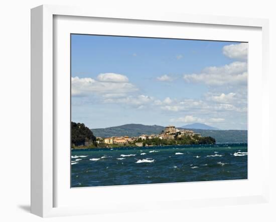 Capodimonte, Lake of Bolsena, Viterbo, Lazio, Italy, Europe-Tondini Nico-Framed Photographic Print
