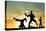 Capoeira At Sunset-sognolucido-Stretched Canvas