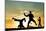 Capoeira At Sunset-sognolucido-Mounted Photographic Print