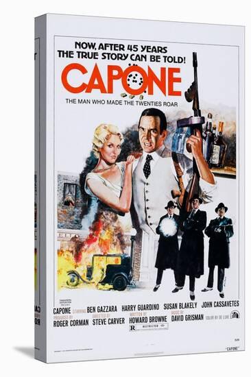 Capone, Top from Left: Susan Blakely, Ben Gazzara, 1975-null-Stretched Canvas